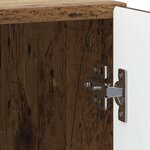 vidaXL Cabinet de chevet 2 Pièces Bois ancien 43 x 34 5 x 50 cm
