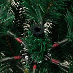 vidaXL Sapin de Noël artificiel avec pommes de pin et baies 120 cm