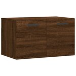 vidaXL Armoire murale Chêne marron 60x36 5x35 cm Bois d'ingénierie