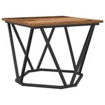 vidaXL Ensemble de tables d'appoint 2 Pièces bois recyclé