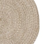 vidaXL Tapis de surface Blanc 122 x 183 cm Jute