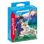 Playmobil - 70382 - combattante ninja et tigre