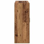 vidaXL Armoire Murale 2 Pièces Bois ancien 69 5 x 34 x 90 cm