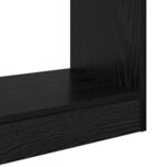 vidaXL Bibliothèque Chêne noir 60 x 30 x 166 cm Bois d'ingénierie