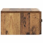 vidaXL Cabinet de chevet Bois ancien 49 x 34 5 x 20 cm