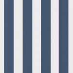 vidaXL Oreiller d'extérieur lot de 2 Impression rayure 60 x 40 cm Bleu