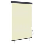 vidaXL Store roulant d'extérieur 120 x 250 cm Crème