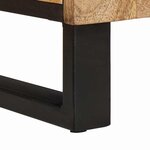 vidaXL Buffet avec porte Marron 40 x 33 x 75 cm Bois de mangue massif