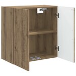 vidaXL Armoire Murale 59 x 31 x 60 cm Bois d'ingénierie