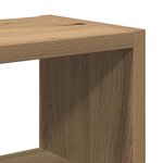 vidaXL Étagère murale chêne artisanal 45x16x45 cm bois d'ingénierie