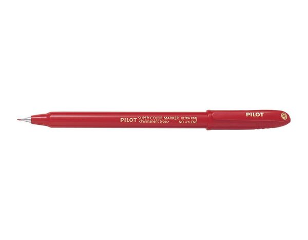 Marqueur Permanent SCAN Ultrafin 0,4 mm Rouge PILOT
