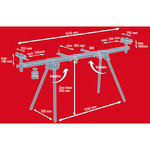 Einhell accessoire de scie stationnaire mss 1610