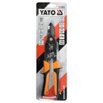 YATO Cisaille à étain droite 260 mm Jaune