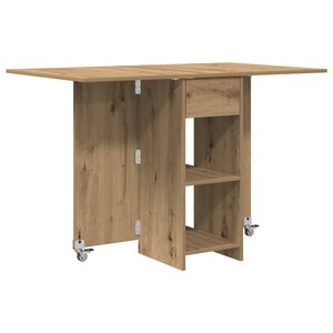vidaXL Table à dîner 115 x 70 x 75 cm Bois d'ingénierie Rectangulaire