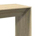 vidaXL Table de bar chêne sonoma 102x50x103 5 cm bois d'ingénierie