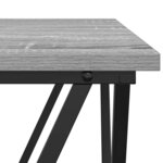 vidaXL Table basse Grise Sonoma 80x80x45 cm en bois d'ingénierie