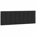 vidaXL Cadre de lit sans matelas Hanko noir 120x200 cm velours