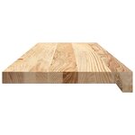 vidaXL Marches d'escalier 16Pièces non traité 80x30x2cm bois chêne massif