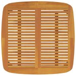 vidaXL Ensemble à manger de jardin 3 Pièces Bois d'acacia solide