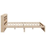 vidaXL Cadre de lit avec tête de lit sans matelas 150x200 cm