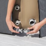 Bestway Couverture thermique pour spa rond 196x71 cm