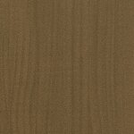 vidaXL Bibliothèque/Séparateur de pièce Marron miel Bois de pin massif