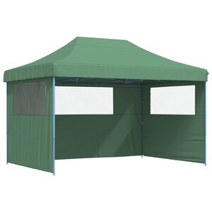 vidaXL Tente de fête 279 x 410 x 315 cm Vert Tissu Oxford