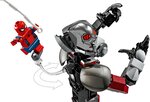 LEGO Marvel - Set de Combat Captain America : Civil War - 76314 avec 9 Figurines et Quinjet