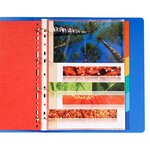 EXACOMPTA Intercalaires en carte lustrée 3/10e 220 grammes