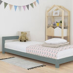 Lit enfant DREAMY 80 x 180 vert sauge