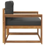 vidaXL Sofa de milieu extérieur Naturel