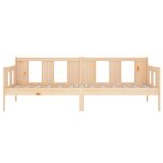 vidaXL Lit de jour sans matelas bois de pin massif 90x190 cm