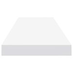 vidaXL Étagère murale flottante blanc 90x23 5x3 8 cm MDF
