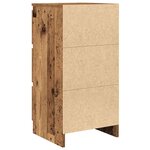 vidaXL Buffet vieux bois 37 5x35x76 cm bois d'ingénierie