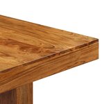 vidaXL Table de salle à manger 180x90x75 cm Bois solide d'acacia
