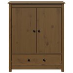 vidaXL Buffet Marron miel 83x41 5x100 cm Bois massif de pin