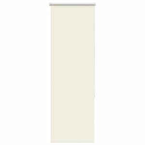vidaXL Store enrouleur occultant blanc cassé largeur du tissu 55 7 cm