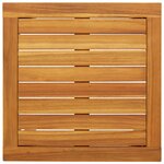 vidaXL Salon de jardin 5 Pièces noir résine tressée et bois d'acacia