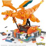 Mattel HMW05 - Mega Pokémon - Figurine action Dracaufeu articulée 28cm