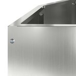 vidaXL Jardinière Argent 120 x 60 x 35 cm Acier galvanisé