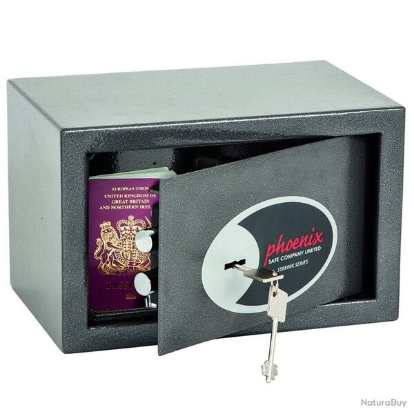 Coffre Fort De Sécurité pour armes de poings & objets de valeurs Phoenix Vela Ss0801K