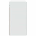 vidaXL Armoire Murale 59 x 31 x 60 cm Bois d'ingénierie Blanc