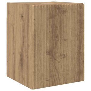vidaXL Meuble TV mural Chêne artisan 30 x 31 x 40 cm Bois d'ingénierie
