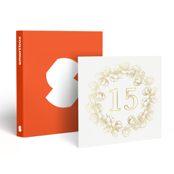 SMARTBOX - Coffret Cadeau Noces de cristal : 15e anniversaire de mariage de rêve ! -  Multi-thèmes