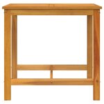 vidaXL Ensemble de balcon 3 Pièces bois d'acacia solide