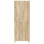 vidaXL Ensemble de Meubles 2 Pièces 66 x 34 5 x 90 cm Bois d'ingénierie