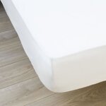 Protège matelas imperméable - 90 x 190 cm - Coton/Polyester