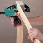 Wolfcraft serre-joint facile à une main 75-500 3023000