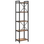 vidaXL Bibliothèque Bois ancien 40 x 30 x 153 cm Bois d'ingénierie