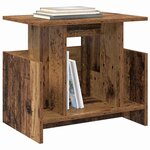 vidaXL Meuble TV Bois ancien 50 x 35 x 45 cm Bois d'ingénierie